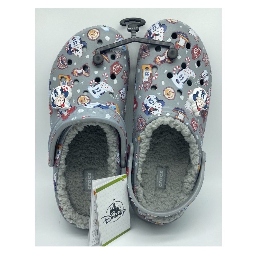 Disney Holiday Treats Fleece Lined Crocs
